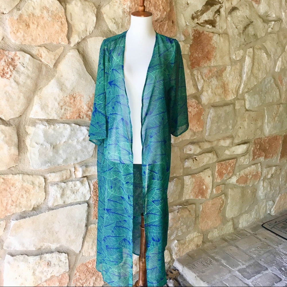 The Daintree Tropical Kimono Duster - Picture 6 of 8